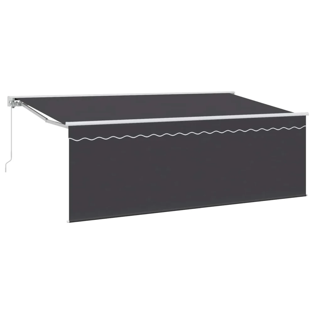 Retractable Awning Anthracite 400 x 200 cm