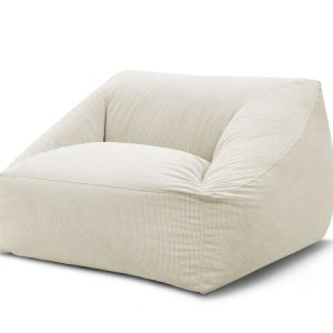 Pouf ultra moelleux LILIBET velours cotele Pouf ultra moelleux LILIBET velours cotele