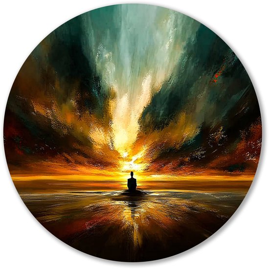 Méditation au coucher de soleil dramatique – Décoration murale méditation ronde – Objet mural rond coucher de soleil – Surréaliste – Cercles muraux Forex uniques – Art mural pour chambres à coucher – cercle mural forex 40×40 cm Méditation au coucher de soleil dramatique – Décoration murale méditation ronde – Objet mural rond coucher de soleil – Surréaliste – Cercles muraux Forex uniques – Art mural pour chambres à coucher – cercle mural forex 40×40 cm