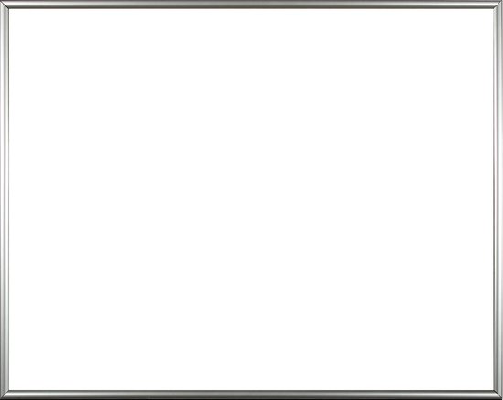 Homedecoration Easy - Cadre photo - Format photo 34x52 cm - Plastique - Argent 34x52 centimètres