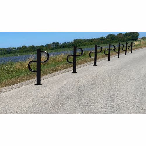 Support à vélos individuel arrondi Support à vélos individuel arrondi