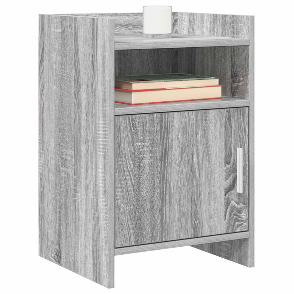 Bedside Tables 2 pcs Grey Sonoma 40 x 36 x 60 cm – Image 2