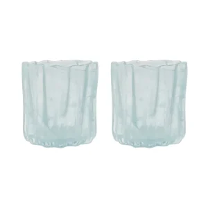 Teelichthalter, HDCurl, Blau Teelichthalter, HDCurl, Blau