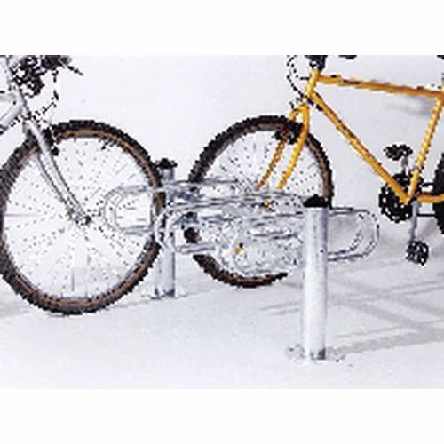Râtelier vélos face à face galvanisé – Image 2