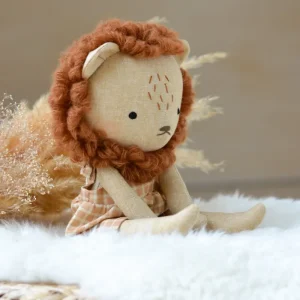 Patron de couture – Poupée peluche Mini ours, panda et lion Patron de couture – Poupée peluche Mini ours, panda et lion