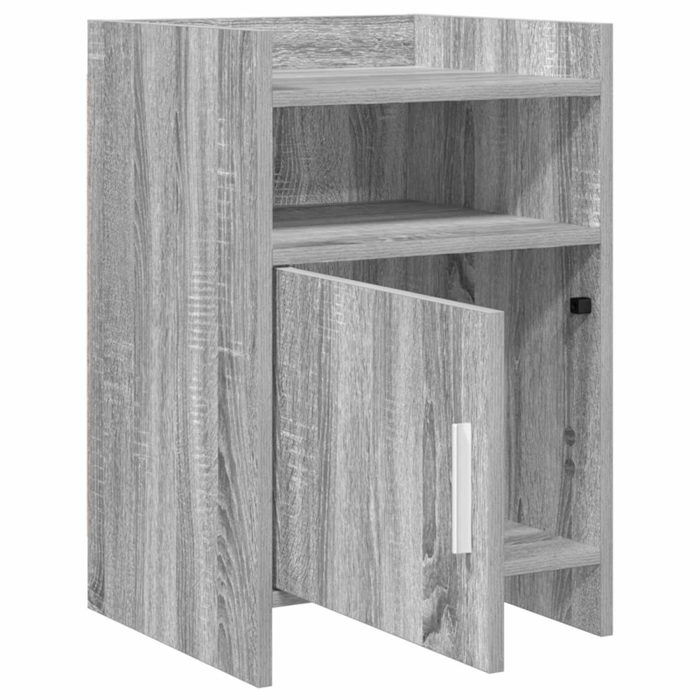 Bedside Tables 2 pcs Grey Sonoma 40 x 36 x 60 cm – Image 3