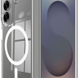 Housse Compatible avec Samsung Galaxy Z Fold 7 – Compatible avec MagSafe / Qi2 – Hard Back Cover avec Aimant – Transparent Housse Compatible avec Samsung Galaxy Z Fold 7 – Compatible avec MagSafe / Qi2 – Hard Back Cover avec Aimant – Transparent