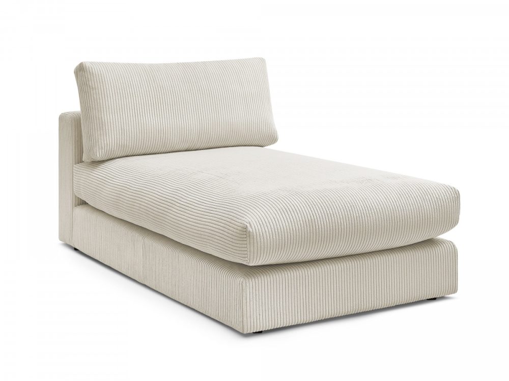 Meridienne pour canape modulable PARIS velours cotele