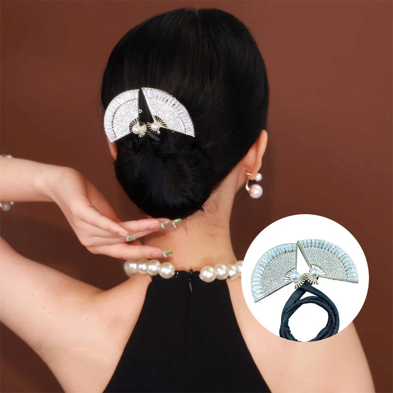 Accessoires élégants pour cheveux paresseux en alliage de cuivre – Image 2
