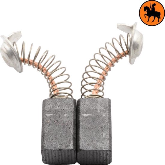 Jeu de balais de charbon pour Hitachi Hammer DH 25V - 6.5x7.5x13mm