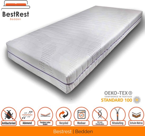Matelas mousse froide - Plus HR 50 - épaisseur matelas 22cm - 180x200cm