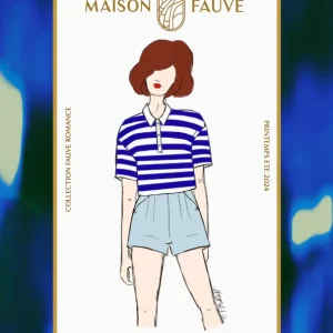 Polo Malibu – Patron papier – Maison Fauve Polo Malibu – Patron papier – Maison Fauve