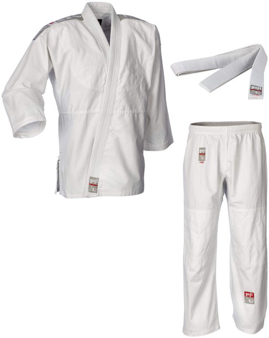 Ju- Sports Combinaison de judo Enfants « Yoji » - Wit - avec ceinture - 130