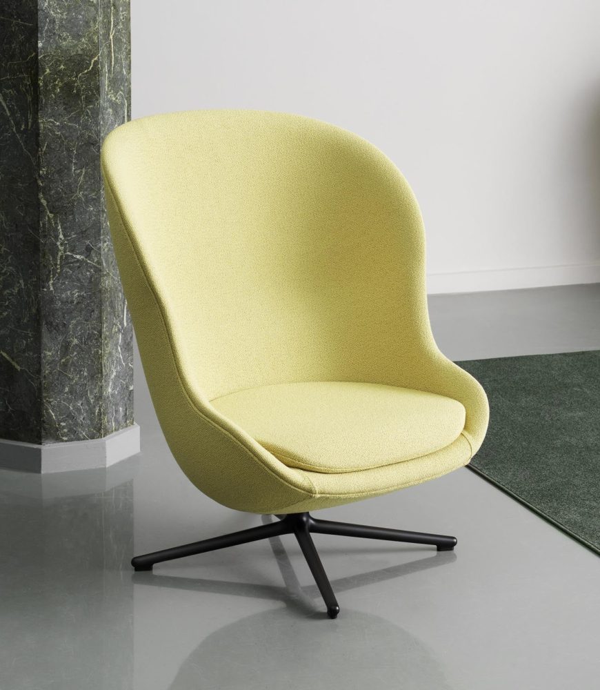 Hyg Lounge-Sessel Hoch mit Drehgestell Aluminium Tilt Remix – Image 3