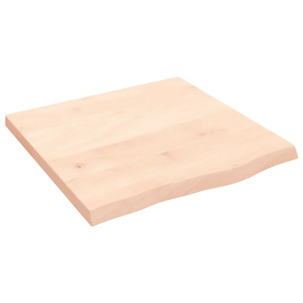 Wall Shelf 60x60x(2-4) cm Untreated Solid Wood Oak – Image 2
