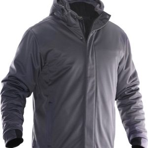 Jobman Softshell Veste Hiver Homme – Gris Foncé – Taille S Jobman Softshell Veste Hiver Homme – Gris Foncé – Taille S