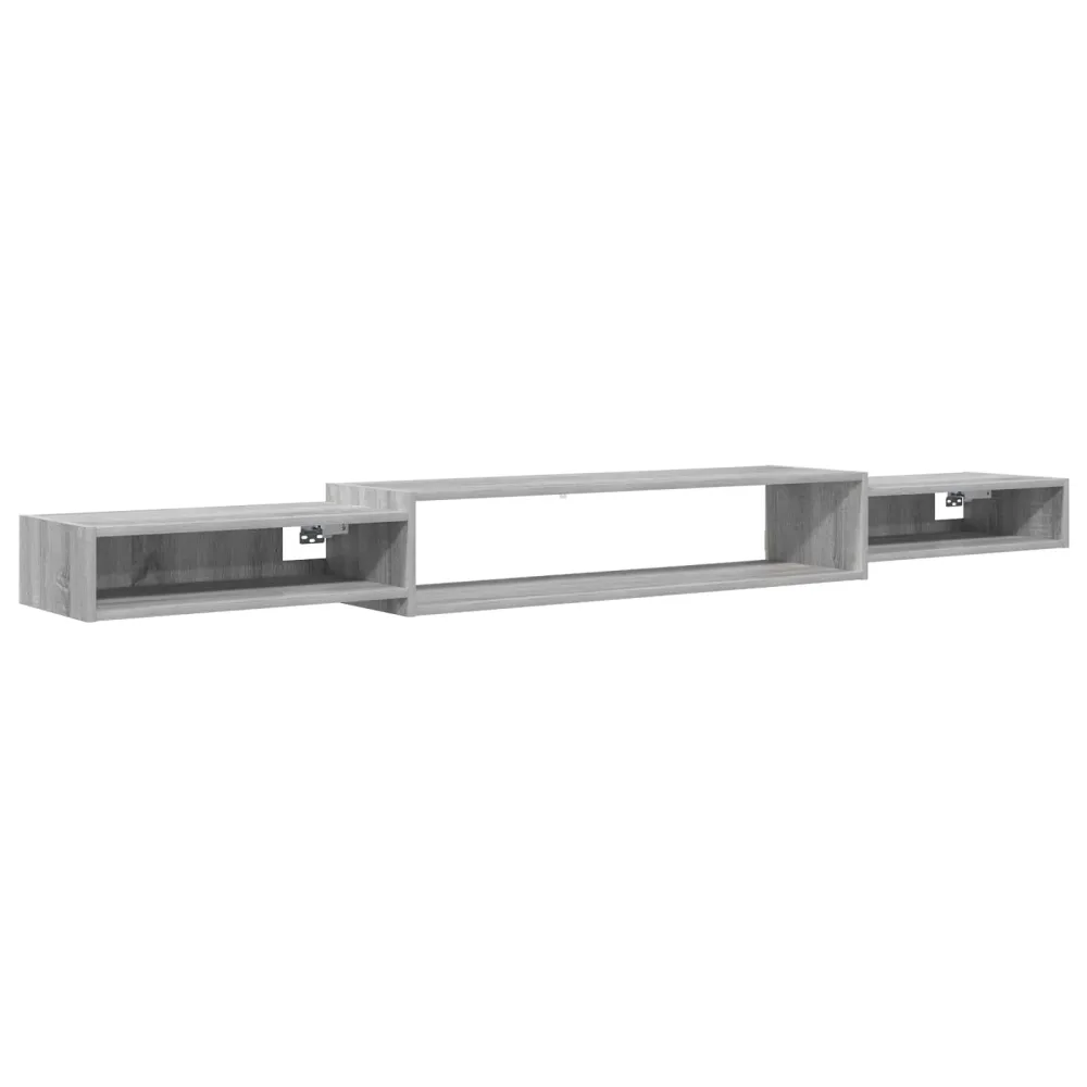Wall-mounted TV Cabinet Wall-Mounted Grey Sonoma – Image 2
