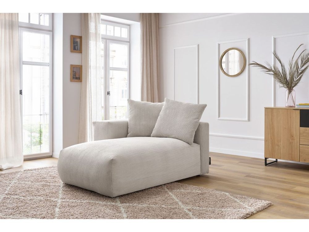 Meridienne avec accoudoir pour canape modulable VOLTAIRE – Image 2