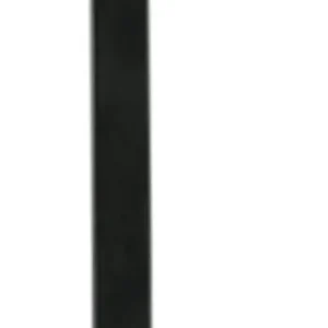ZELLER Türhaken schwarz 3x9x18 cm ZELLER Türhaken schwarz 3x9x18 cm