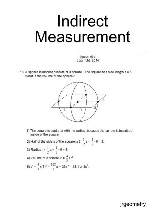 Indirect MeasurementEbook