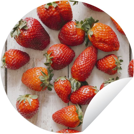 Garden Circle Fraise – Fruit – Table – 60×60 cm – Affiche de Jardin Ronde – Extérieur Garden Circle Fraise – Fruit – Table – 60×60 cm – Affiche de Jardin Ronde – Extérieur