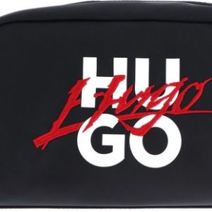 HUGO Trousse de toilette Handwritten 2.0 Washbag Schwarz Noir HUGO Trousse de toilette Handwritten 2.0 Washbag Schwarz Noir