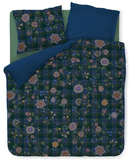 Housse de couette Pip Studio Flores Felices - Blauw Foncé