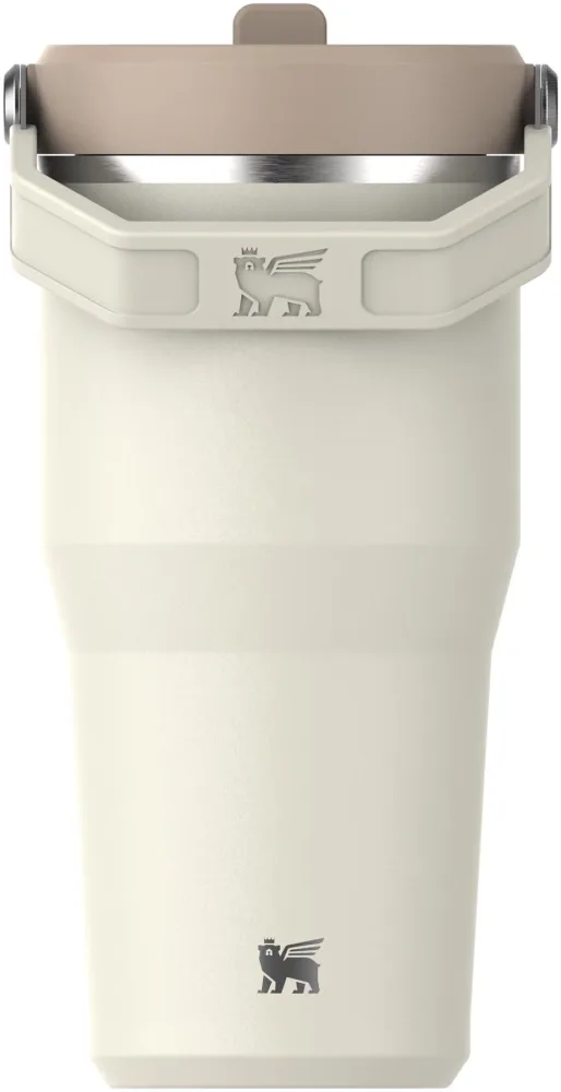 IceFlow Flip Straw Becher 0.6l cream – Image 2