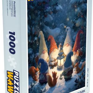 Hiver – Gnomes – Écureuils – Multicolore – Noël – Cadeau – Cadeau de Noël pour hommes, femmes et enfants