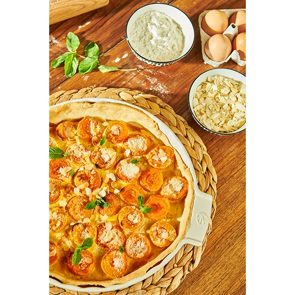 Moule à tarte céramique Appolia écru 30 cm Peugeot – Image 2