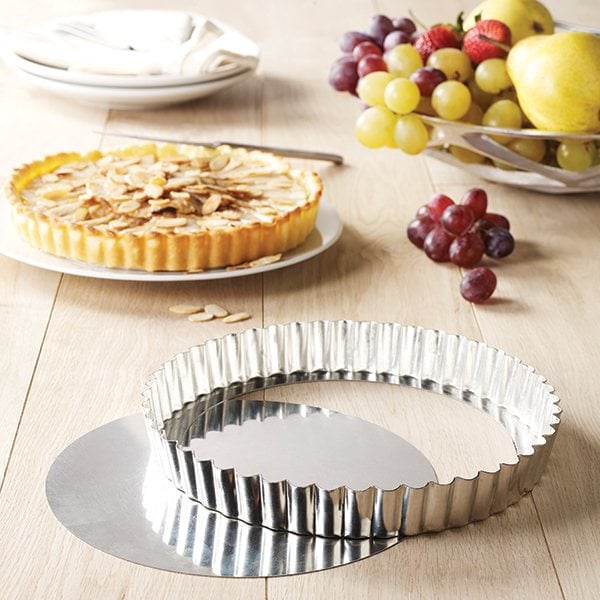 Tourtière en fer blanc 32 cm Gobel