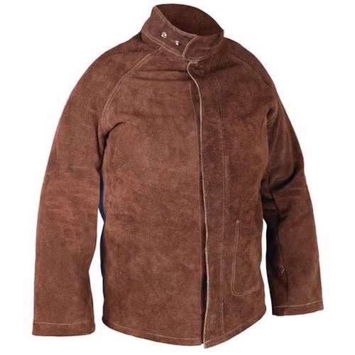 Veste de soudeur en cuir croûte supérieure de bovin