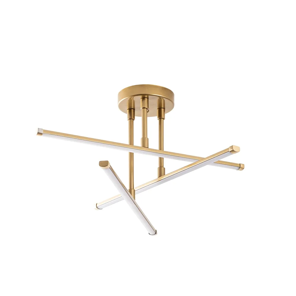 Ledflower Deckenleuchte - Gold