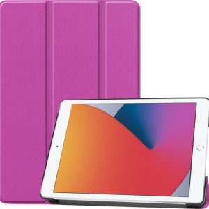 Étui pour iPad 10.2 2020 Cover Book Case Cover Luxe Trifold Cover – Étui pour iPad 8 Cover Bookcase – Violet Étui pour iPad 10.2 2020 Cover Book Case Cover Luxe Trifold Cover – Étui pour iPad 8 Cover Bookcase – Violet