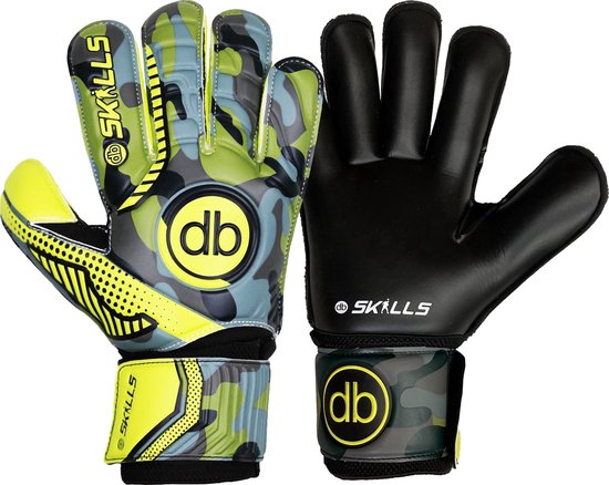 Gants de gardien de but pour enfants db black camo
