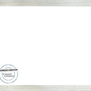 Homedecoration Misano – Cadre photo – Format photo – 71 x 84 cm – Délavé blanc Cadre photo MDF Misano