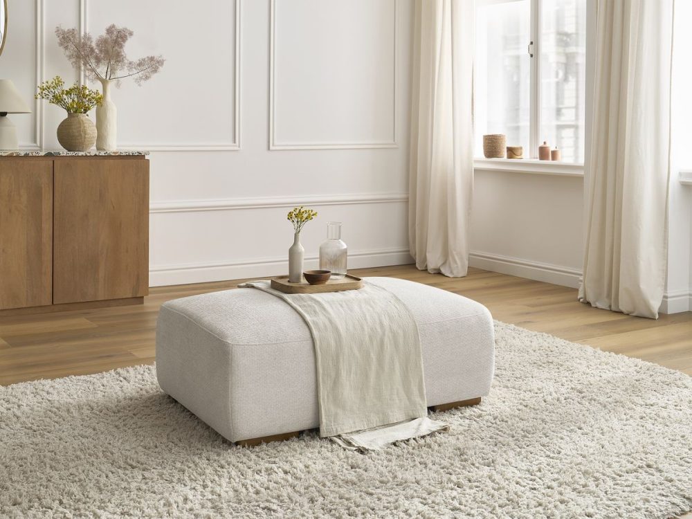 Pouf SIDONIE tissu chine – Image 2