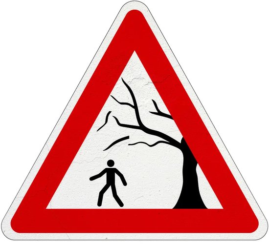 Panneau Branches Tombantes - Sign Again - 40 cm