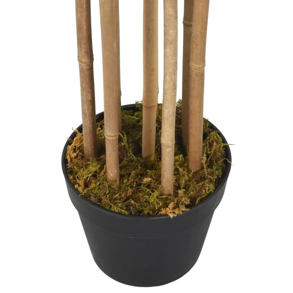 Artificial Bamboo Tree 1095 Leaves 150 cm Green – Image 3