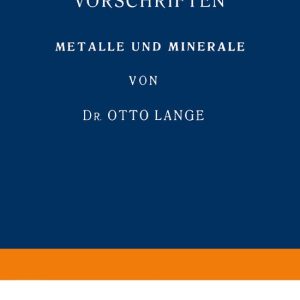 Metalle und Minerale Metalle und Minerale
