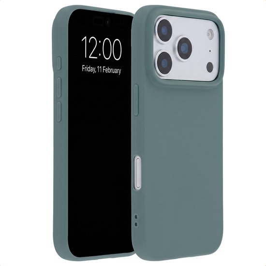 imoshion Coque - Compatible avec Apple iPhone 17 Pro - Color Backcover - Vert Pin