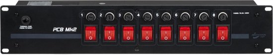 JB-Sytems PC8 MKII – Bloc de connexion 8x contrôlable individuellement