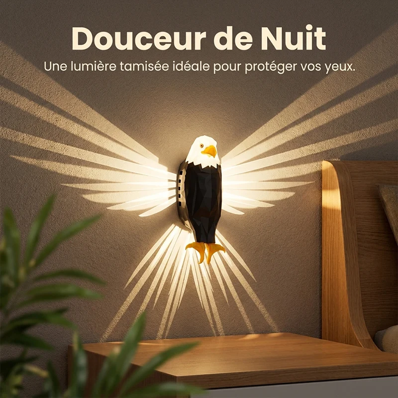 Veilleuse à projection magnétique Aigle – Image 3