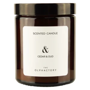 THE OLPHACTORY Duftkerze S Cedar & Oud 135 g 30 h THE OLPHACTORY Duftkerze S Cedar & Oud 135 g 30 h