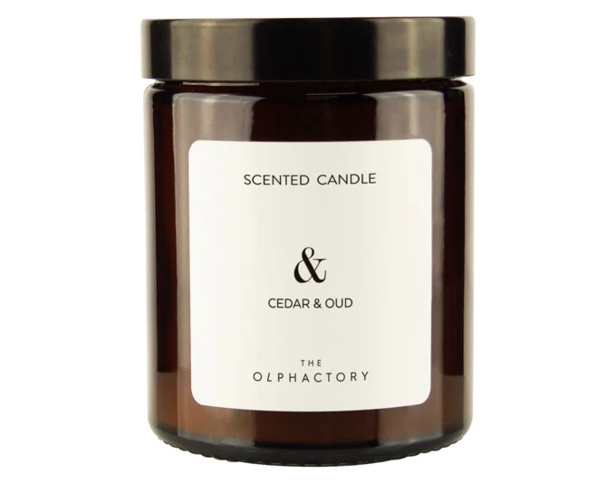 THE OLPHACTORY Duftkerze S Cedar & Oud 135 g 30 h