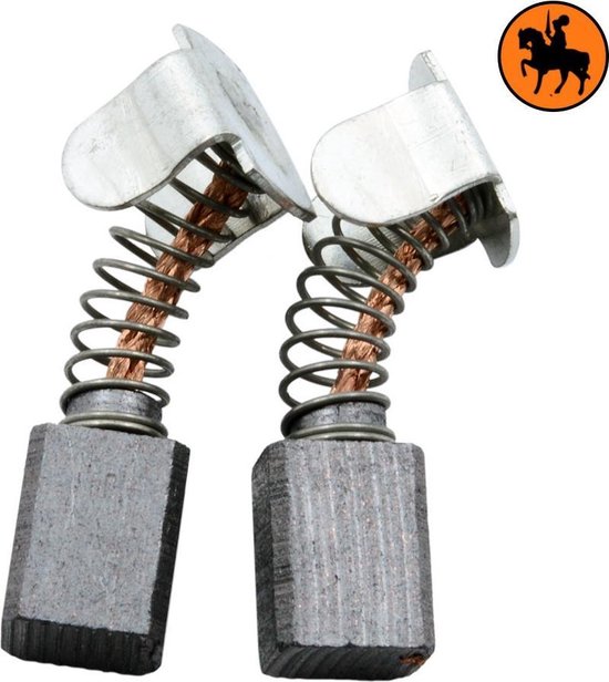 Jeu de balais de charbon pour Atlas Copco PN12PP - 5.4x7x9mm