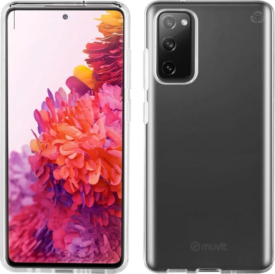 Muvit, Étui adapté pour Samsung Galaxy S20 FE RECYCLETEK Souple, Transparent