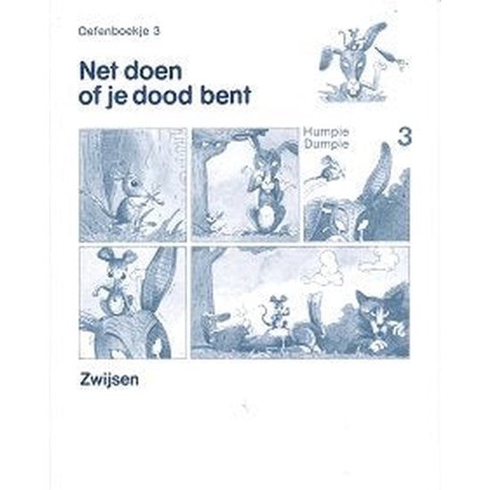 Humpie Dumpie Werkboekje 3 Net doen of je dood bent (per stuk)