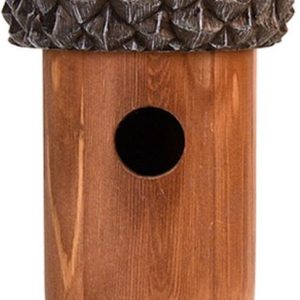 Nichoir / nichoir en bois gland 25 cm – Décorations de jardin nichoirs – Nid d’oiseau pour petits oiseaux de jardin Nichoir / nichoir en bois gland 25 cm – Décorations de jardin nichoirs – Nid d’oiseau pour petits oiseaux de jardin
