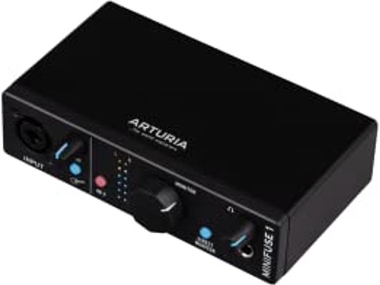 Interface Audio USB compacte pour l'enregistrement et le podcasting - Zwart